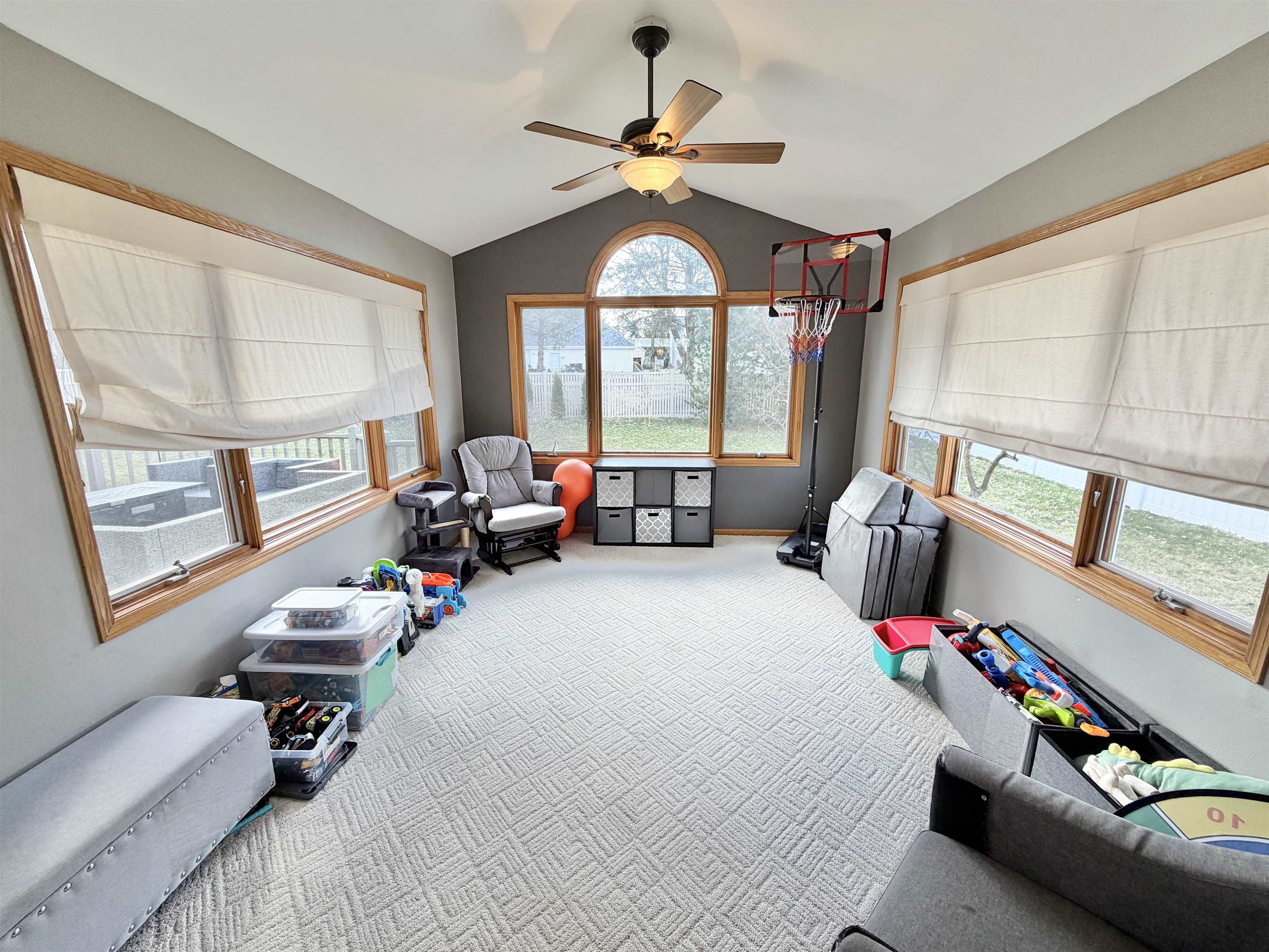 9102 River View Trail Roscoe, IL 61073 - Photo 14 of 40 a bedroom with furniture and a large window