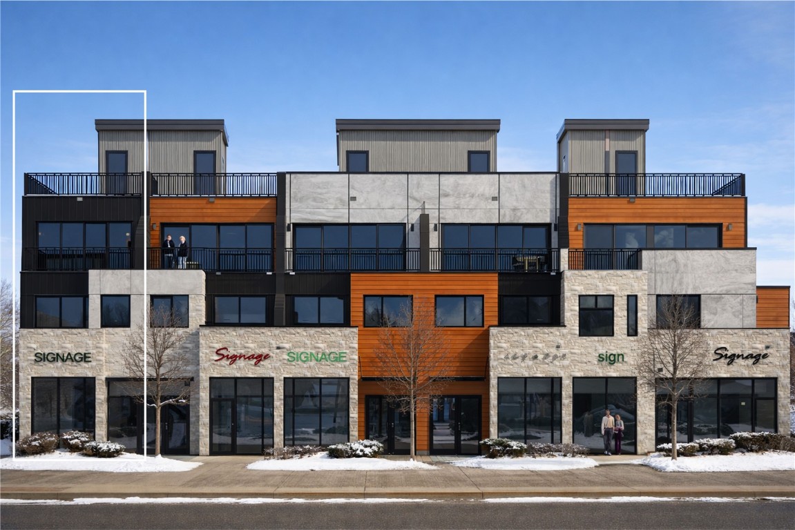 1010 Yampa Street, Unit R5 Steamboat Springs, CO 80487 - Photo 1 of 5 R5 End-Unit - Winter Photorealistic Rendering