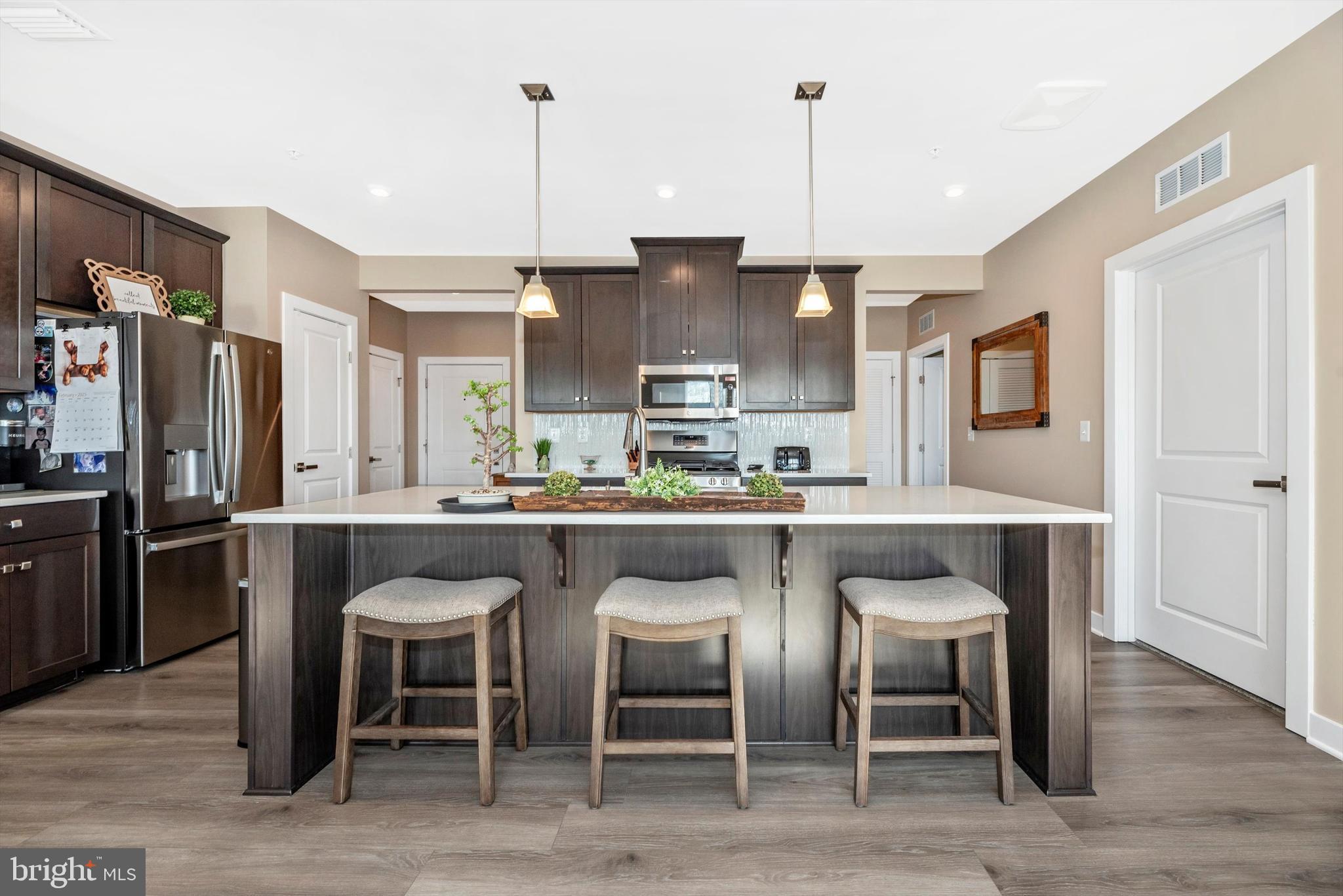 44 Liberty Road, Unit L Sykesville, MD 21784 - Photo 12 of 31 Massive Kitchen Island with Counter Seating
