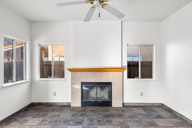 a view of a living room