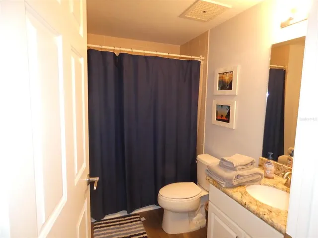 a room with furniture