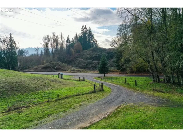 a view of a golf course with a lake