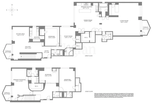 $4,350,000 | 118 East 60th Street, Unit 33/32 DUPLEX | Lenox Hill