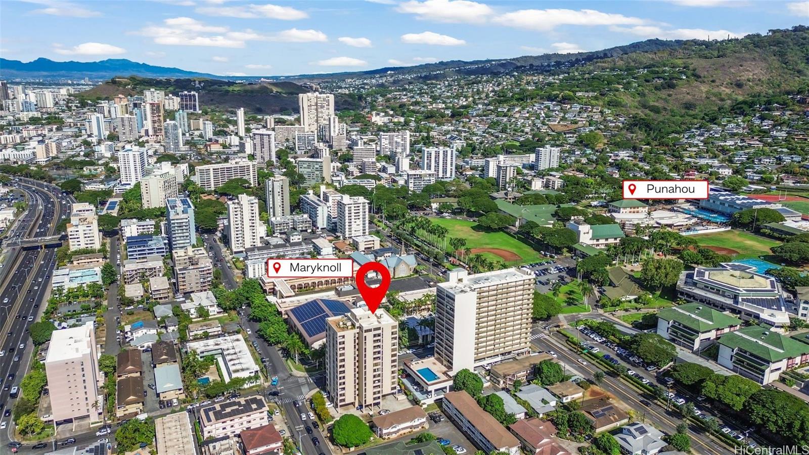 1505 Alexander Street, Unit 206 Honolulu, HI 96822 - Photo 18 of 20 a city view