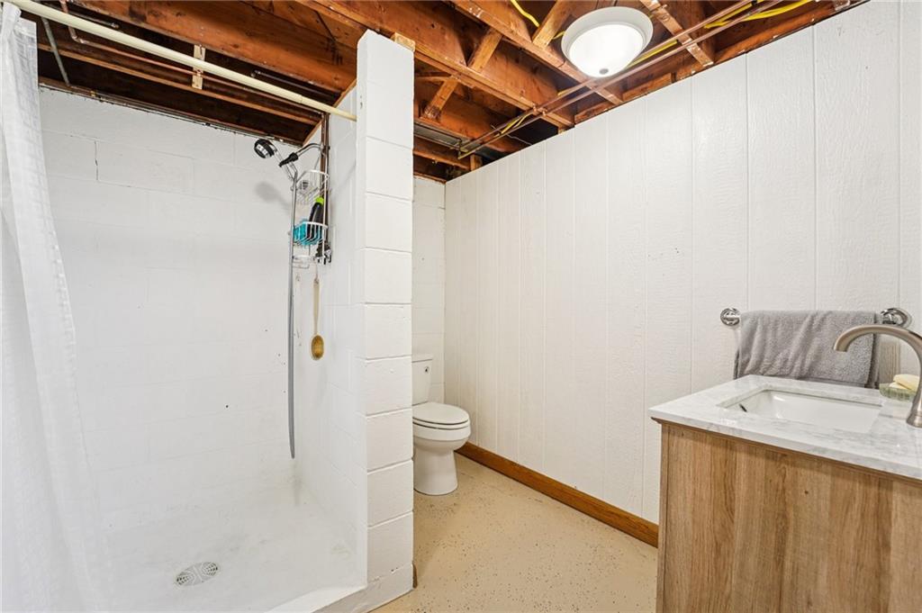 644 Grange Drive Apollo, PA 15613 - Photo 28 of 46 Totally remodeled second bath and shower- New vanity , flooring, electrical and plumbing