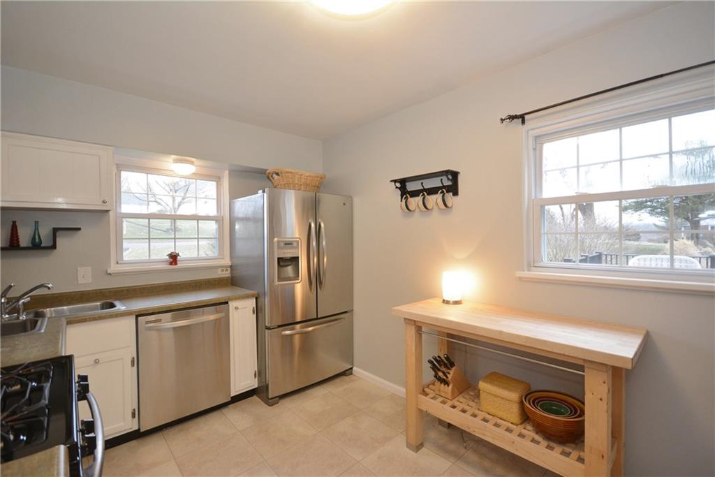 2017 Mohawk Road Pittsburgh, PA 15241 - Photo 8 of 23 Side view of the kitchen with stainless steel appliances and double sink.