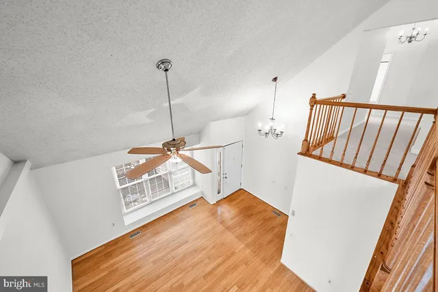 a view of stairs and an entryway