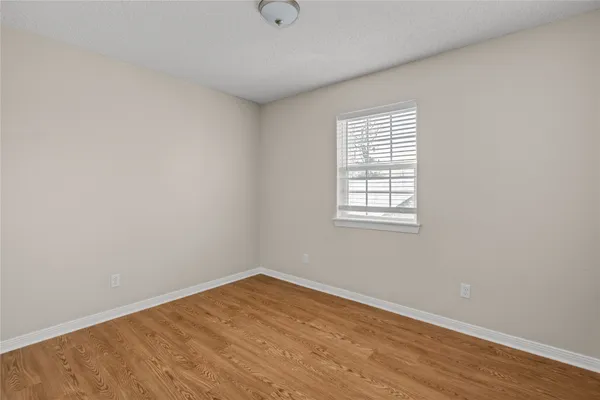 wooden floor in an empty room