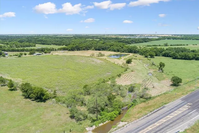 a view of an ocean and mountain