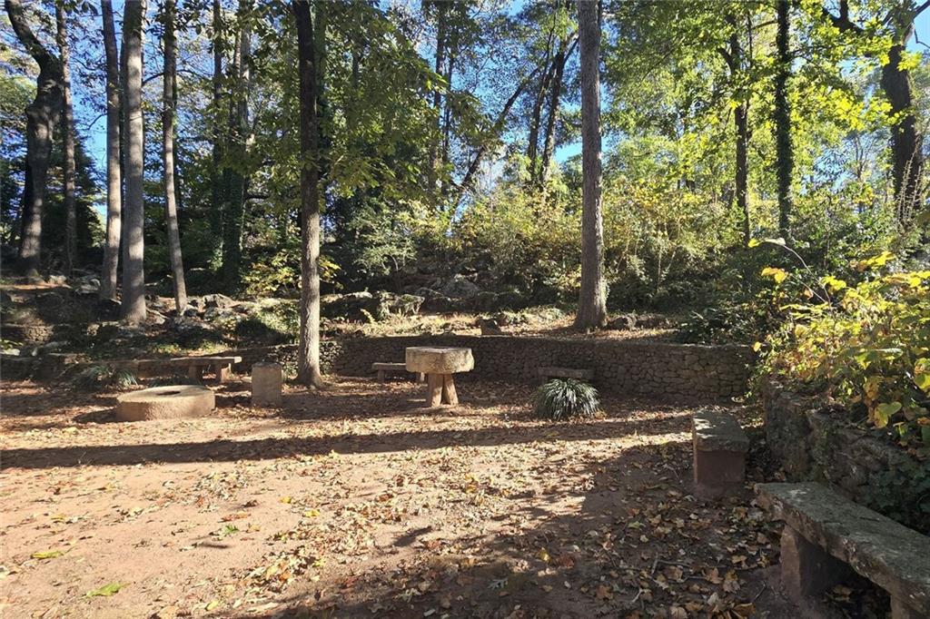 1418 Foxhall Lane Southeast, Unit 8 Atlanta, GA 30316 - Photo 11 of 50 a view of a yard with trees