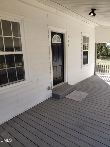 a view of front door of a house