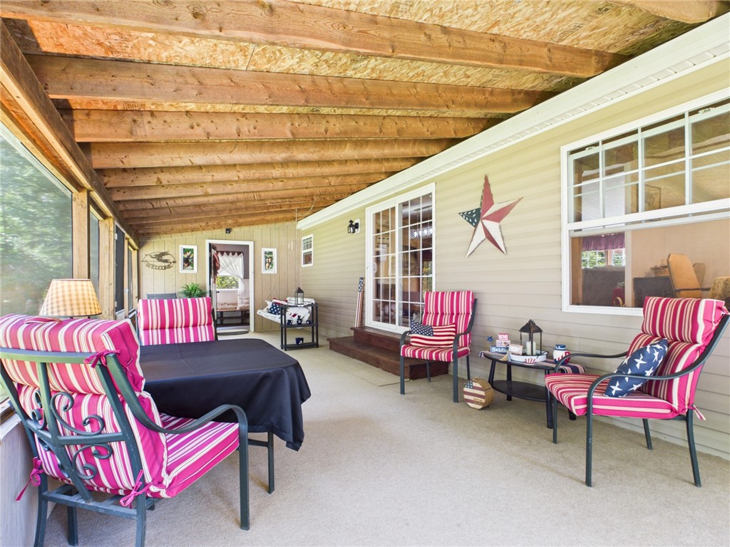 87 Collins Road Lewis Run, PA 16738 - Photo 27 of 48 Covered screened back patio