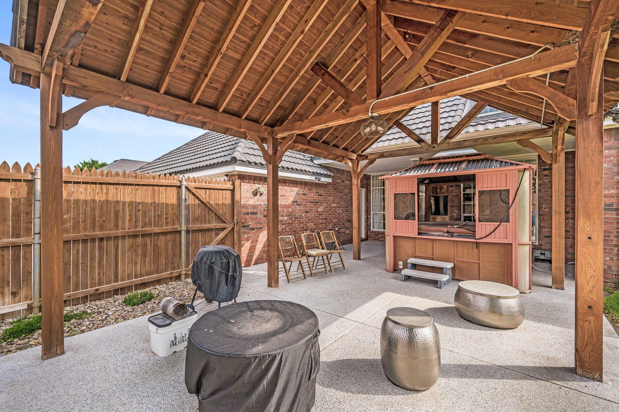 7809 Bent Tree Drive Amarillo, TX 79121 - Photo 30 of 31 a outdoor space with patio lots of furniture