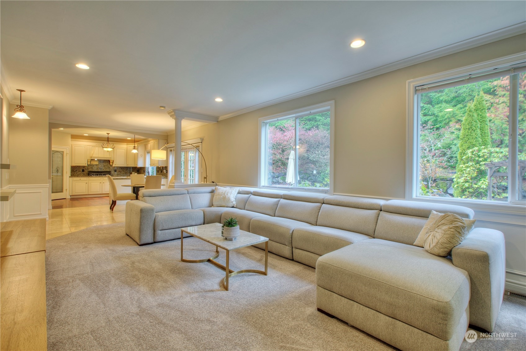 1013 R Street Northwest Auburn, WA 98001 - Photo 14 of 31 a living room with furniture and a large window