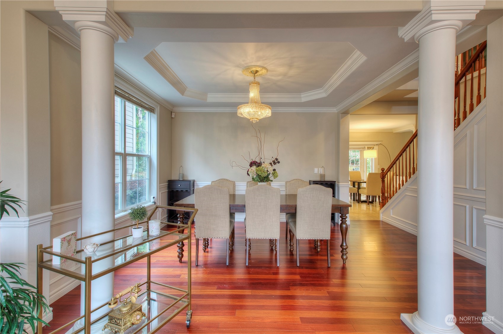 1013 R Street Northwest Auburn, WA 98001 - Photo 6 of 31 a view of a livingroom with furniture window and wooden floor