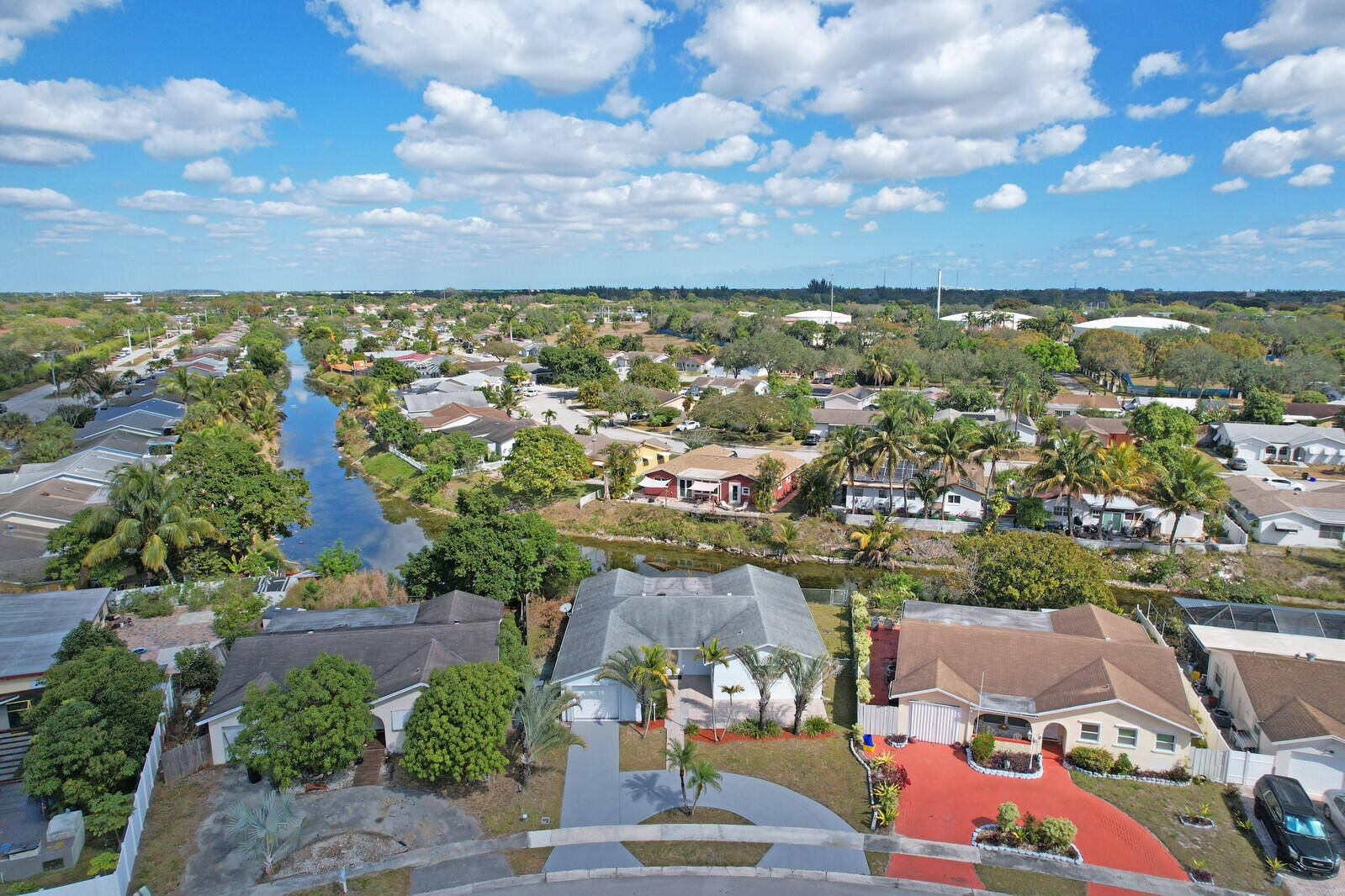 22600 Southwest 65th Way Boca Raton, FL 33428 - Photo 44 of 46 an aerial view of residential houses with outdoor space