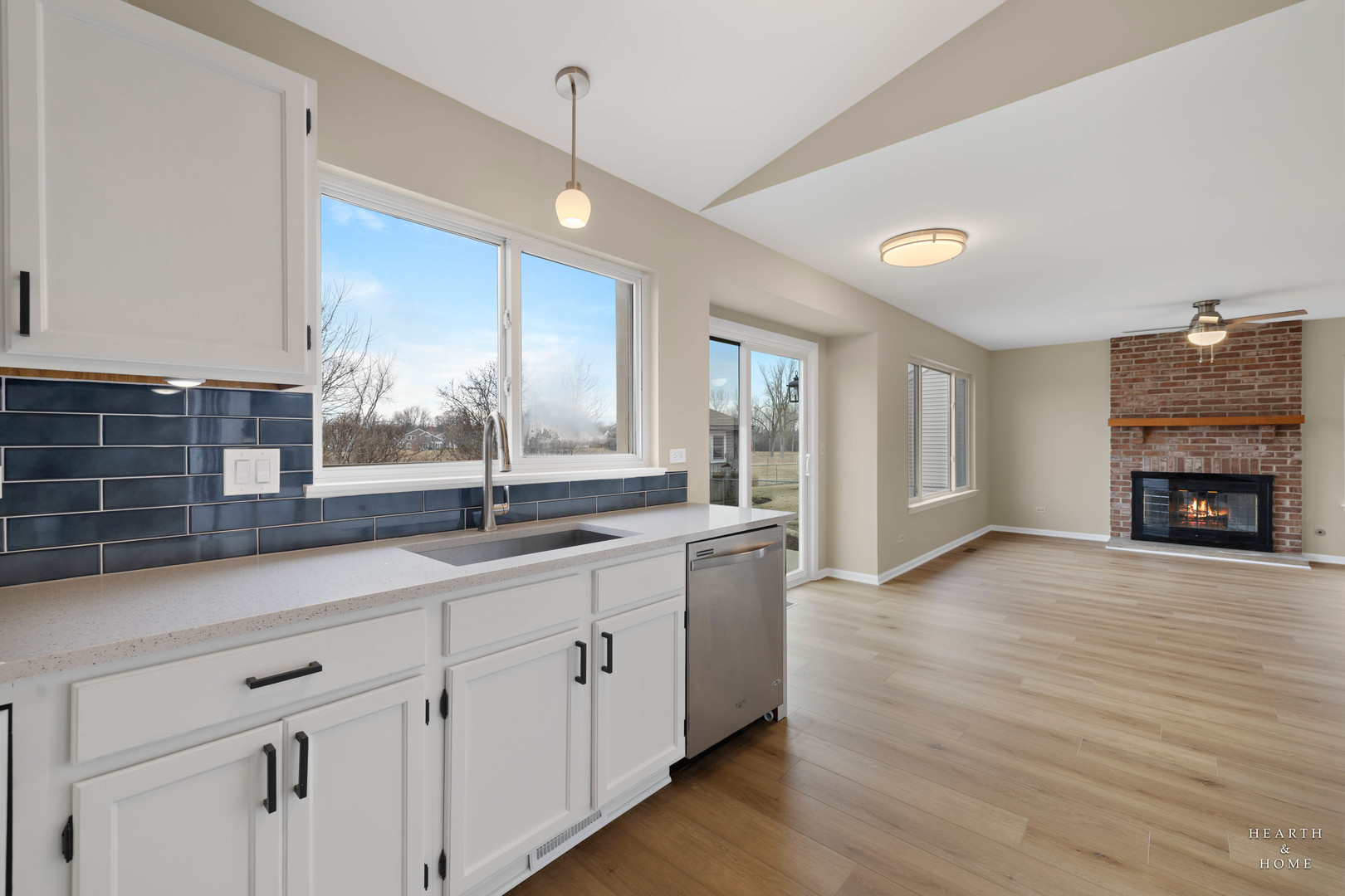 305 Harvest Gate Road Lake In The Hills, IL 60156 - Photo 5 of 36 a kitchen with sink and cabinets