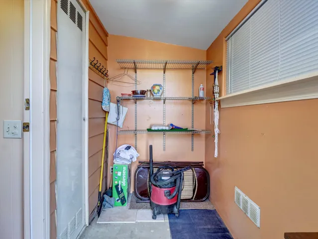 a outdoor view with a sitting space