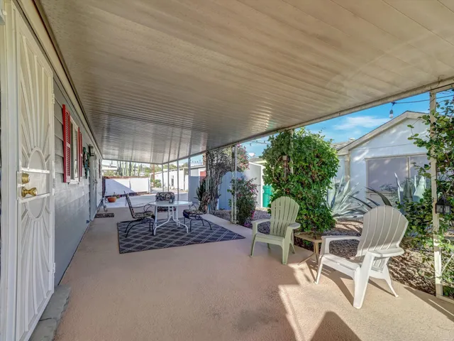 a house view with a garden