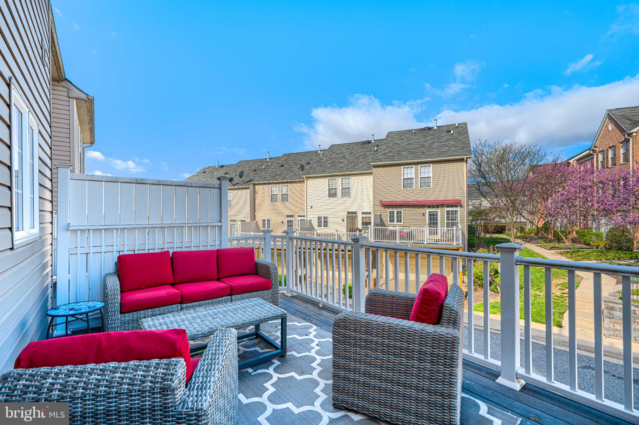 9307 Summit View Way Perry Hall, MD 21128 - Photo 12 of 26 a view of balcony with furniture