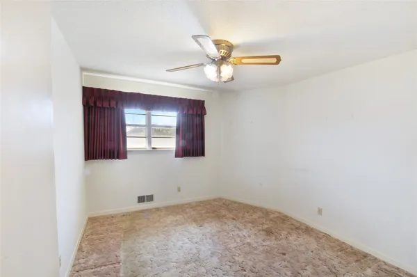 an empty room with a empty space