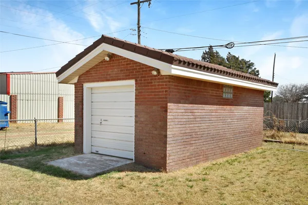 a backyard of a house