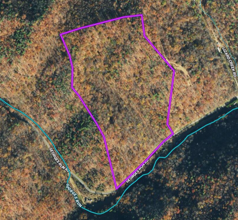 0 Georges Run Road Shawsville, VA 24162 - Photo 17 of 20 Map - Snip Fall Aerial