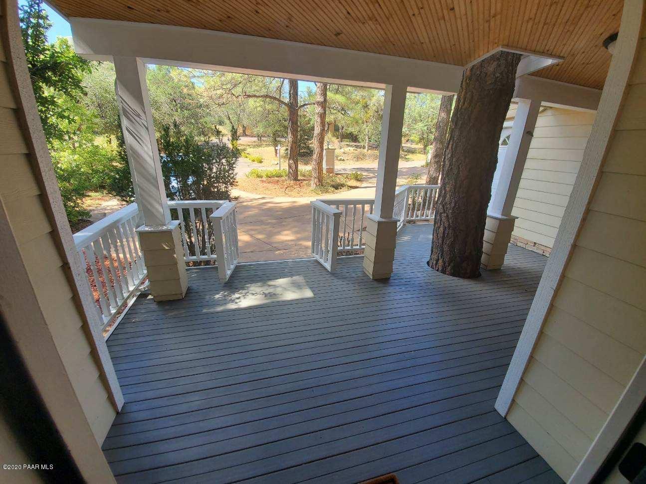 1045 Evergreen Road Prescott, AZ 86303 - Photo 43 of 46 Fresh Deck Sealer and Paint. Painted Han
