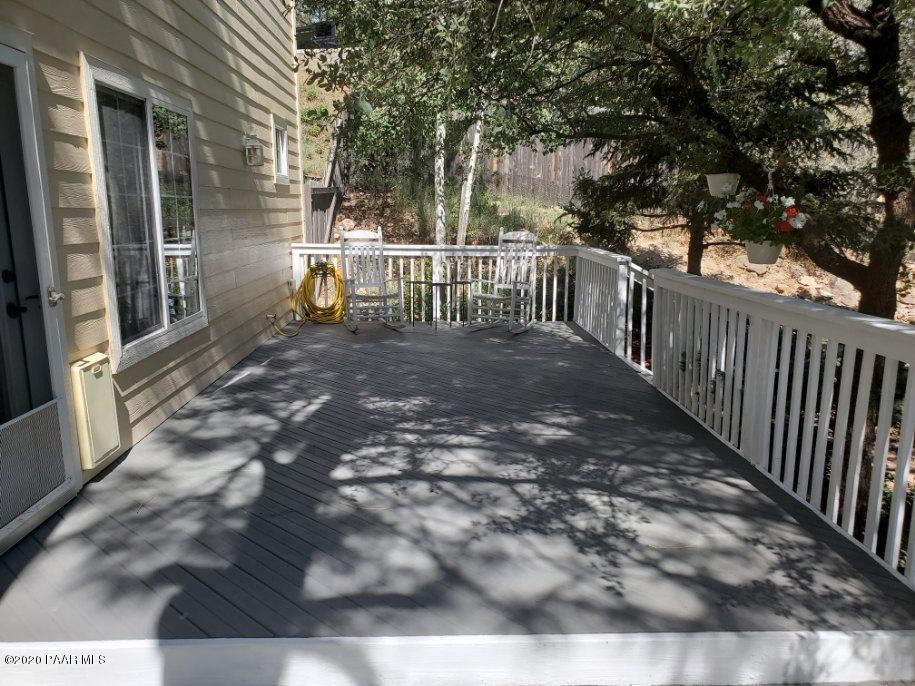 1045 Evergreen Road Prescott, AZ 86303 - Photo 46 of 46 Fresh Deck Sealer and Paint. Painted Han