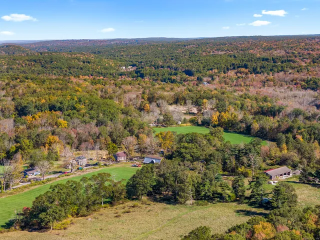 a view of lake with city