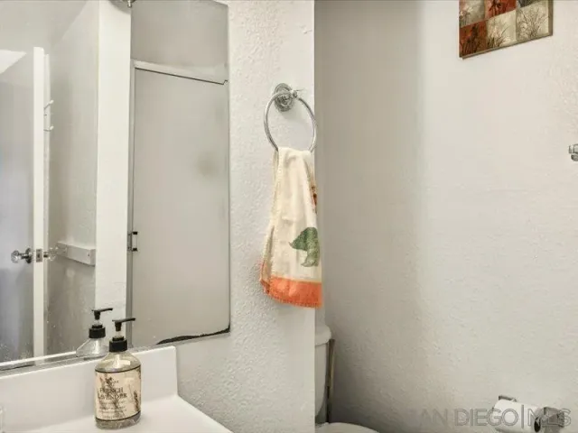 a bathroom with a sink