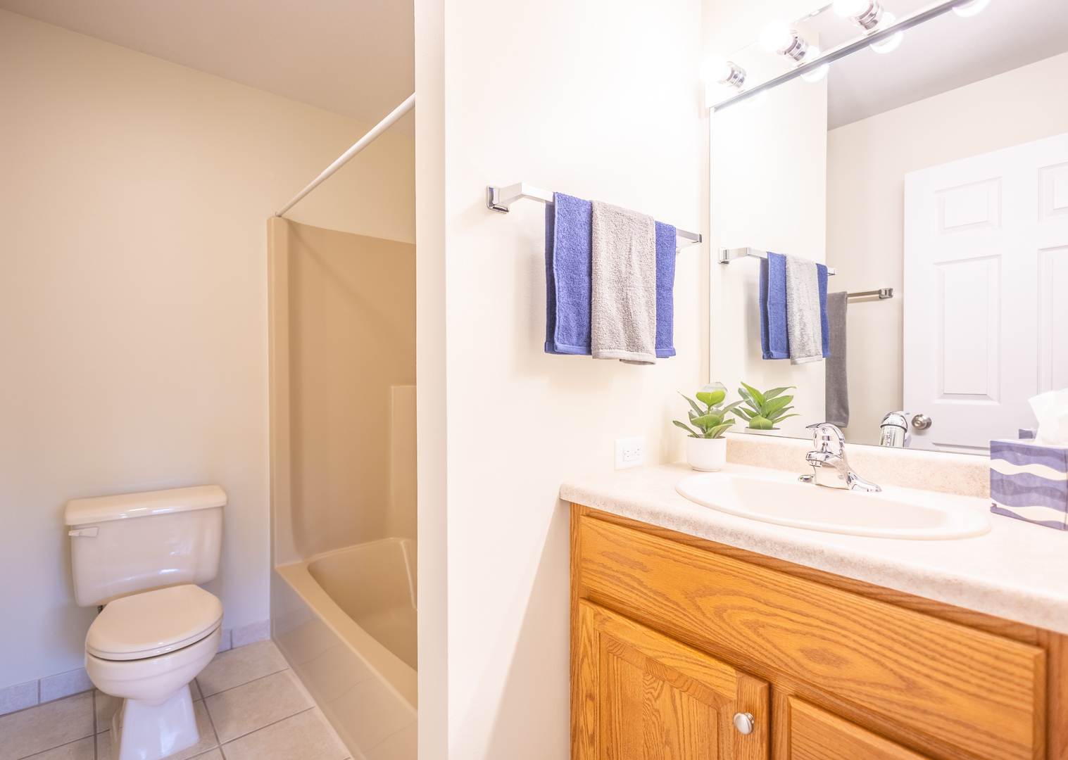 1420 Stonebridge Circle, Unit 5N Wheaton, IL 60189 - Photo 9 of 14 a bathroom with a sink and a mirror