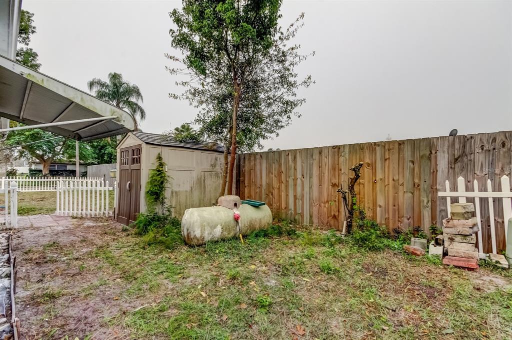 3735 Mynabird Drive New Port Richey, FL 34652 - Photo 50 of 51 a backyard of a house with lots of green space