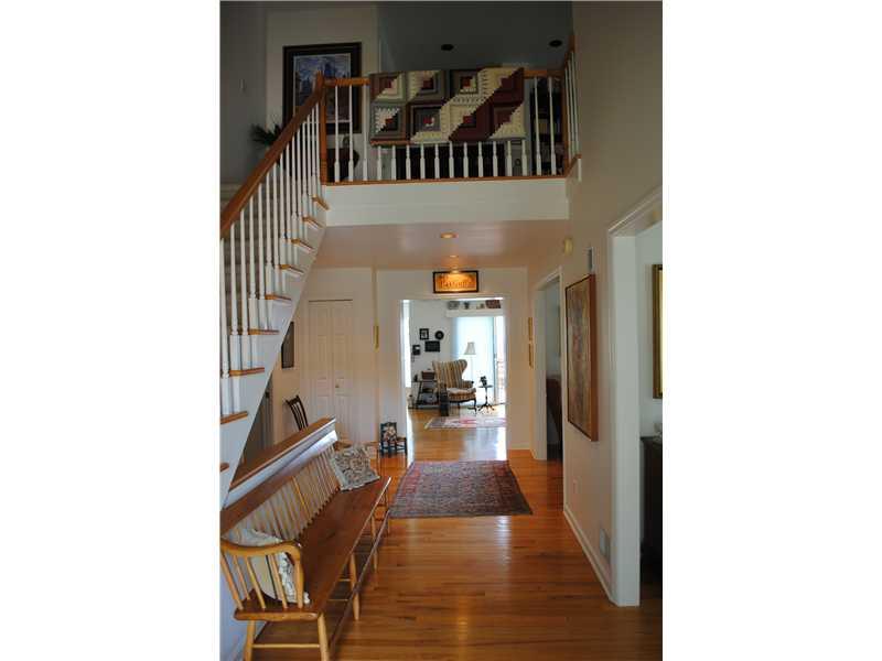 161 Shadow Ridge Drive Pittsburgh, PA 15238 - Photo 3 of 25 Entry/Foyer. Wide foyer with two story entryway and hardwood floors