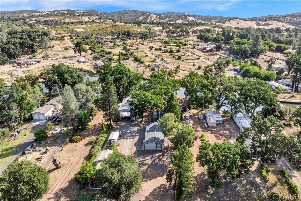 16410 Tish-A-Tang Road Lower Lake, CA 95457 - Photo 46 of 52 an aerial view of residential houses with outdoor space and trees