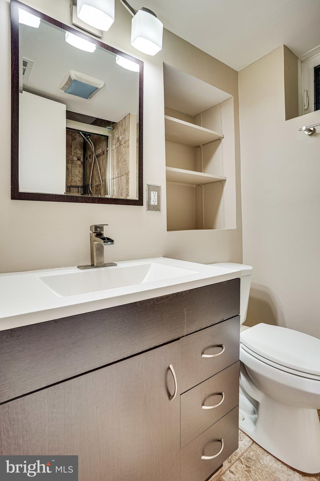 8617 Kerry Lane Springfield, VA 22152 - Photo 47 of 59 Updated Full Bath in Basement