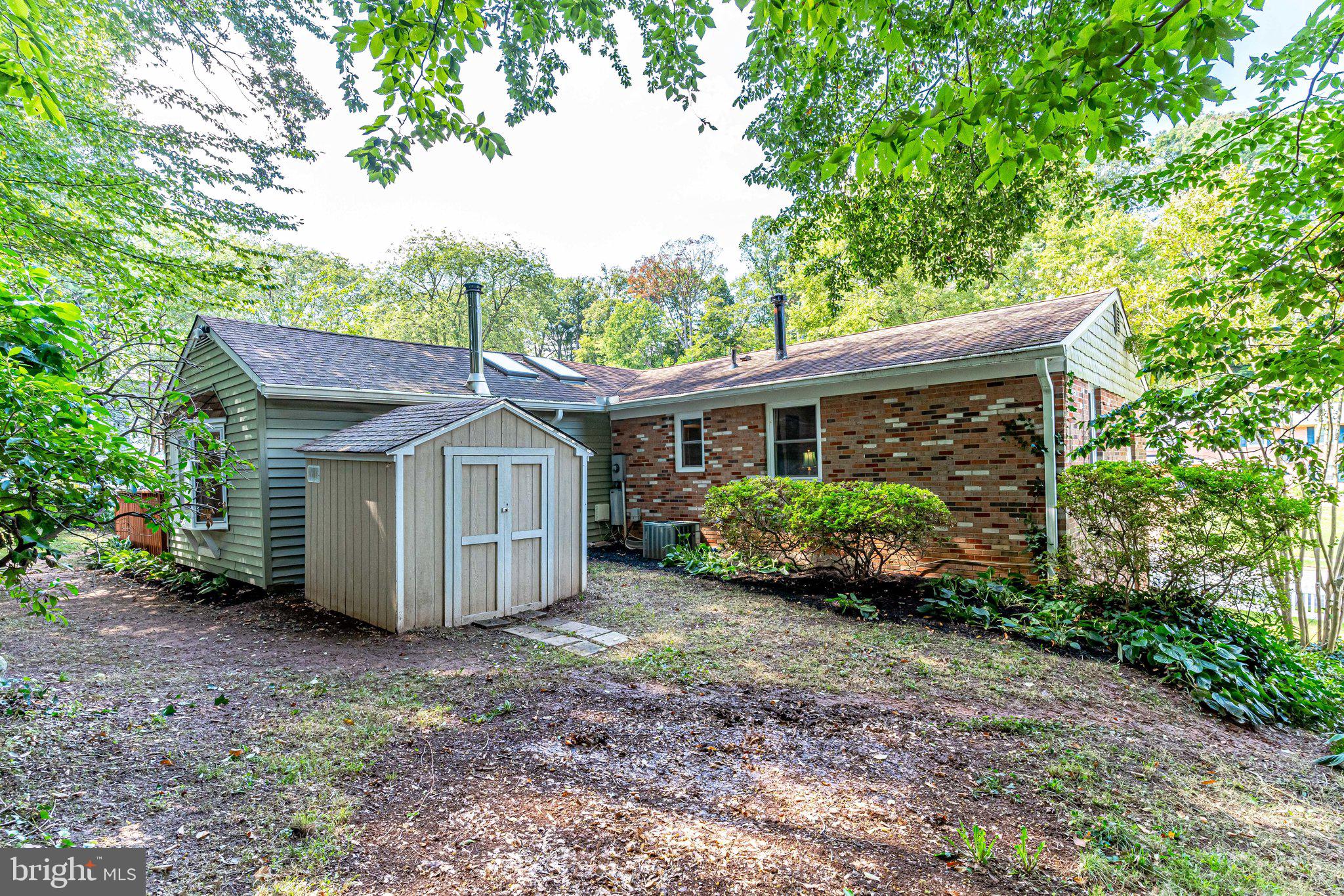 8617 Kerry Lane Springfield, VA 22152 - Photo 55 of 59 Backyard with Shed