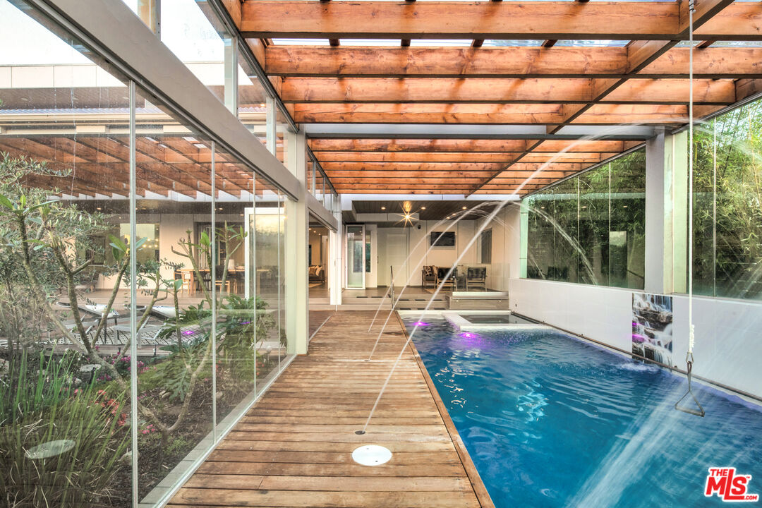 2945 Angus Street Los Angeles, CA 90039 - Photo 47 of 52 a swimming pool with outdoor seating