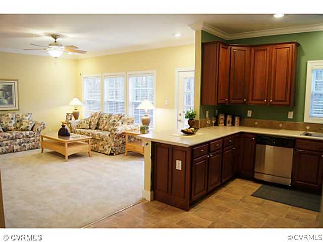 13700 Cedar Creek Road Chesterfield, VA 23838 - Photo 5 of 21 a kitchen with a sink and a cabinets