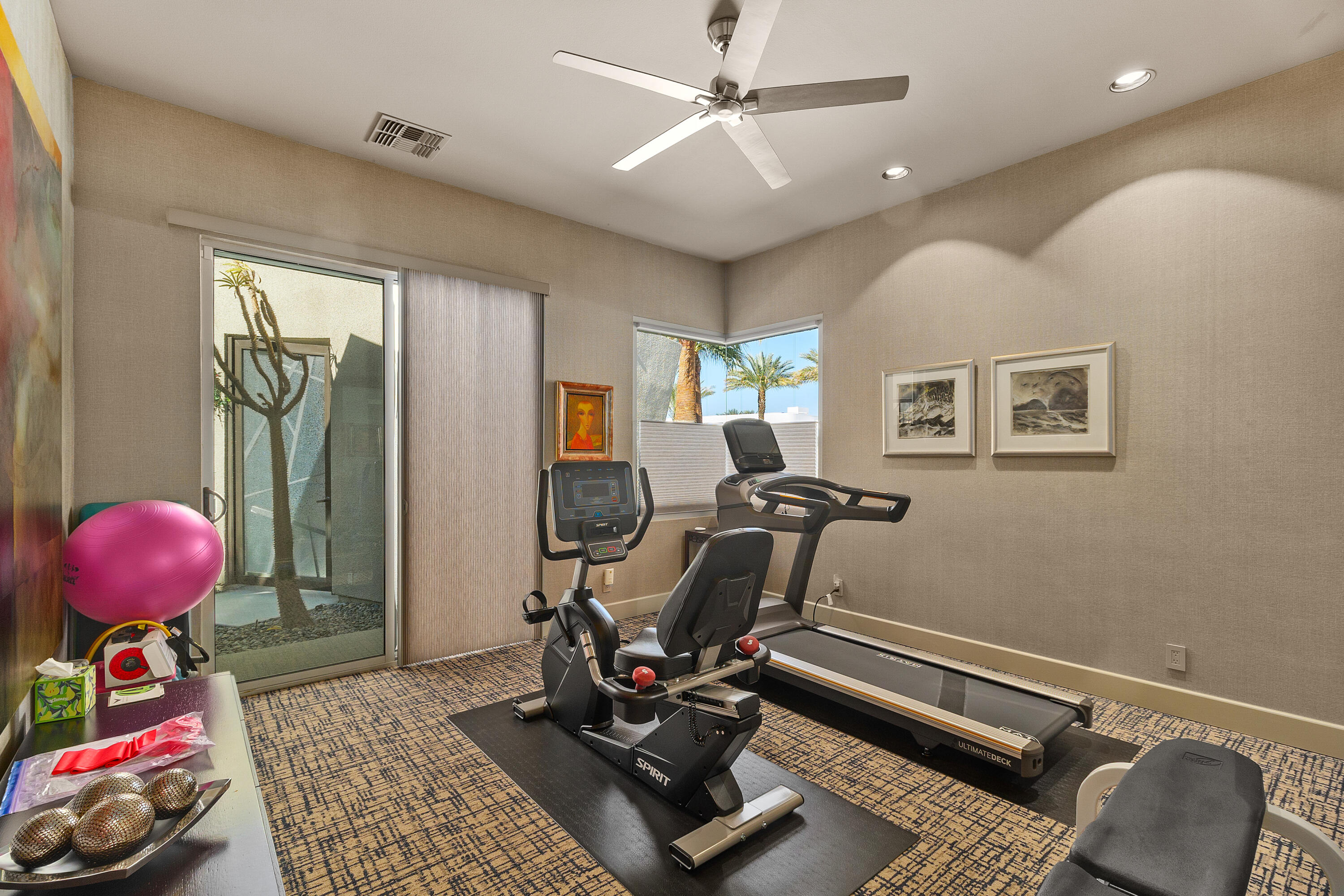 81 Royal St Georges Way Rancho Mirage, CA 92270 - Photo 45 of 59 a room with gym equipment