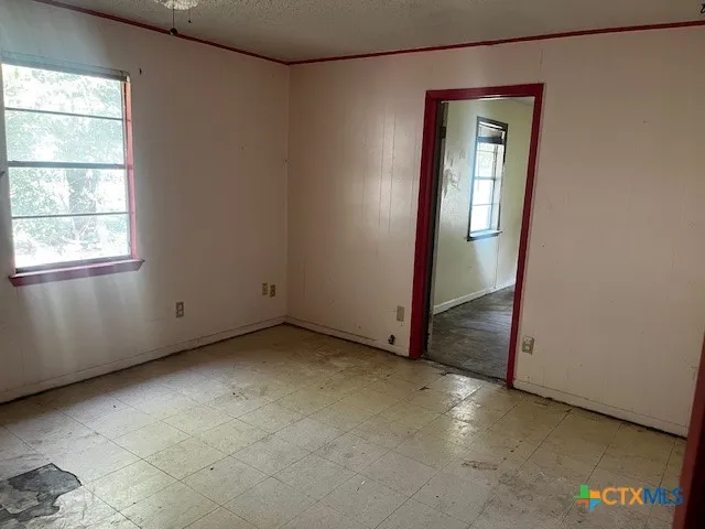 a room with gym equipment