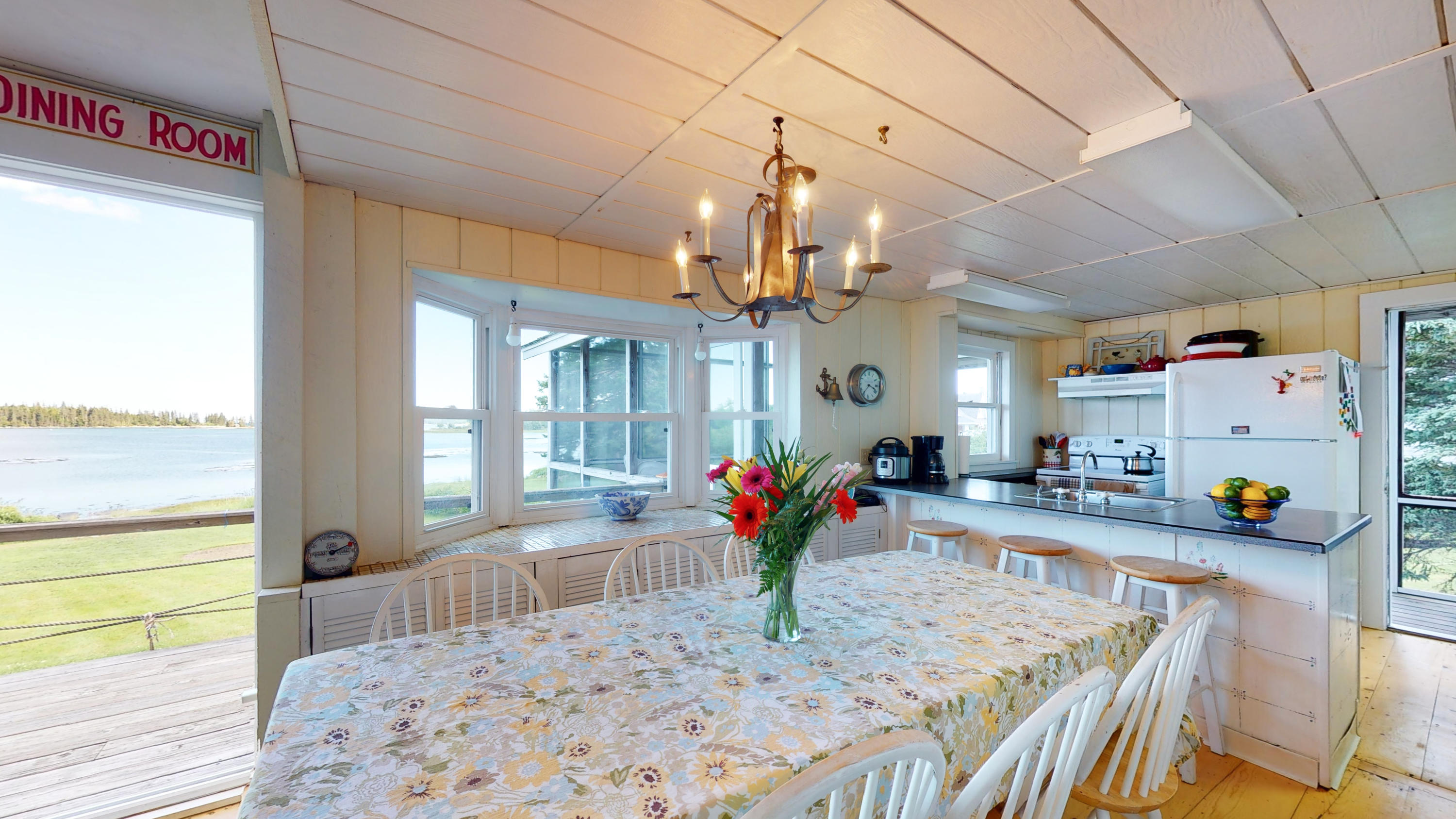 496 Port Clyde Road Tenants Harbor, ME 04860 - Photo 5 of 78 View of Kitchen & Dining Area