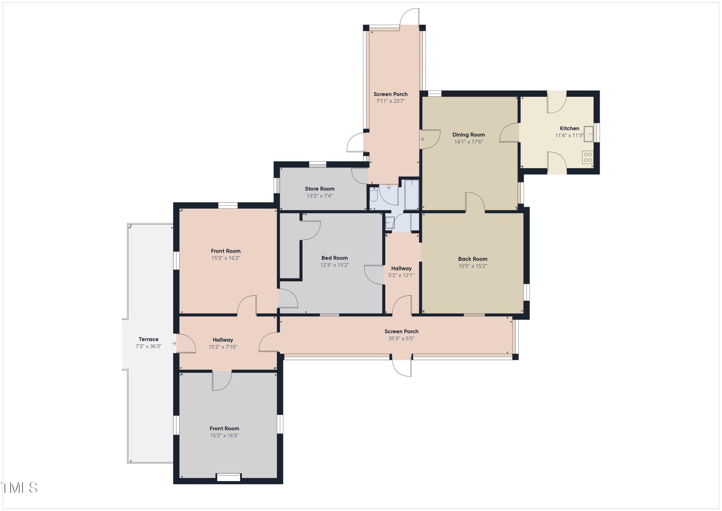 8658 Savage Road Spring Hope, NC 27882 - Photo 31 of 31 Floor Plan