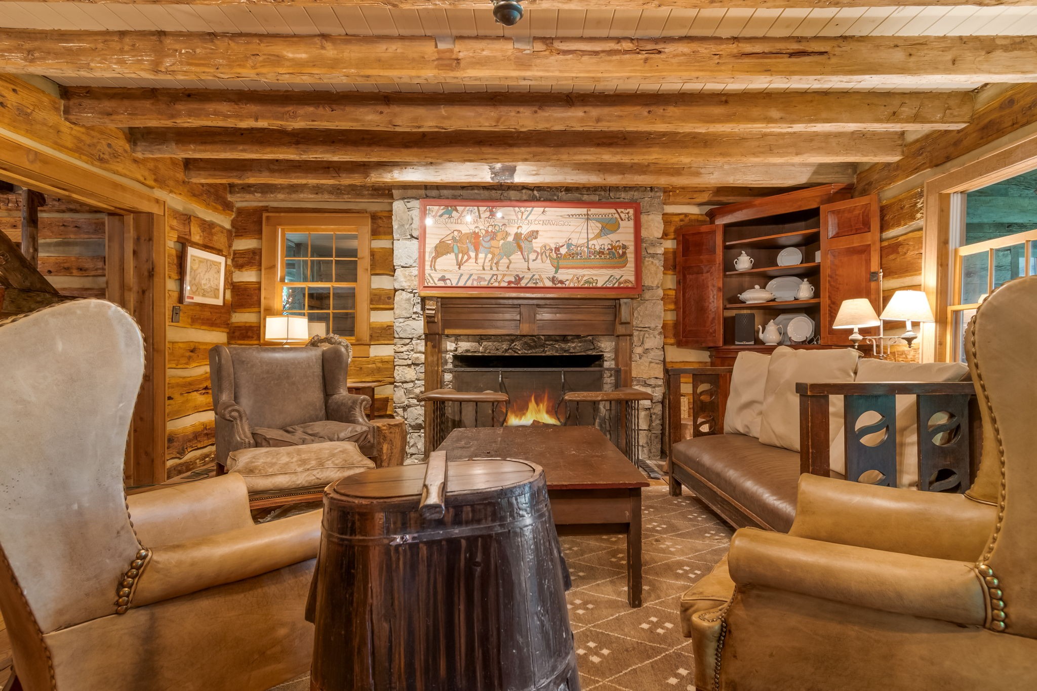 658 Moore Road Doyle, TN 38559 - Photo 13 of 92 a living room with furniture and a fireplace