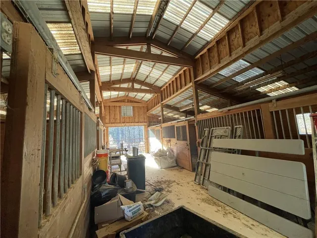 a view of storage and utility room
