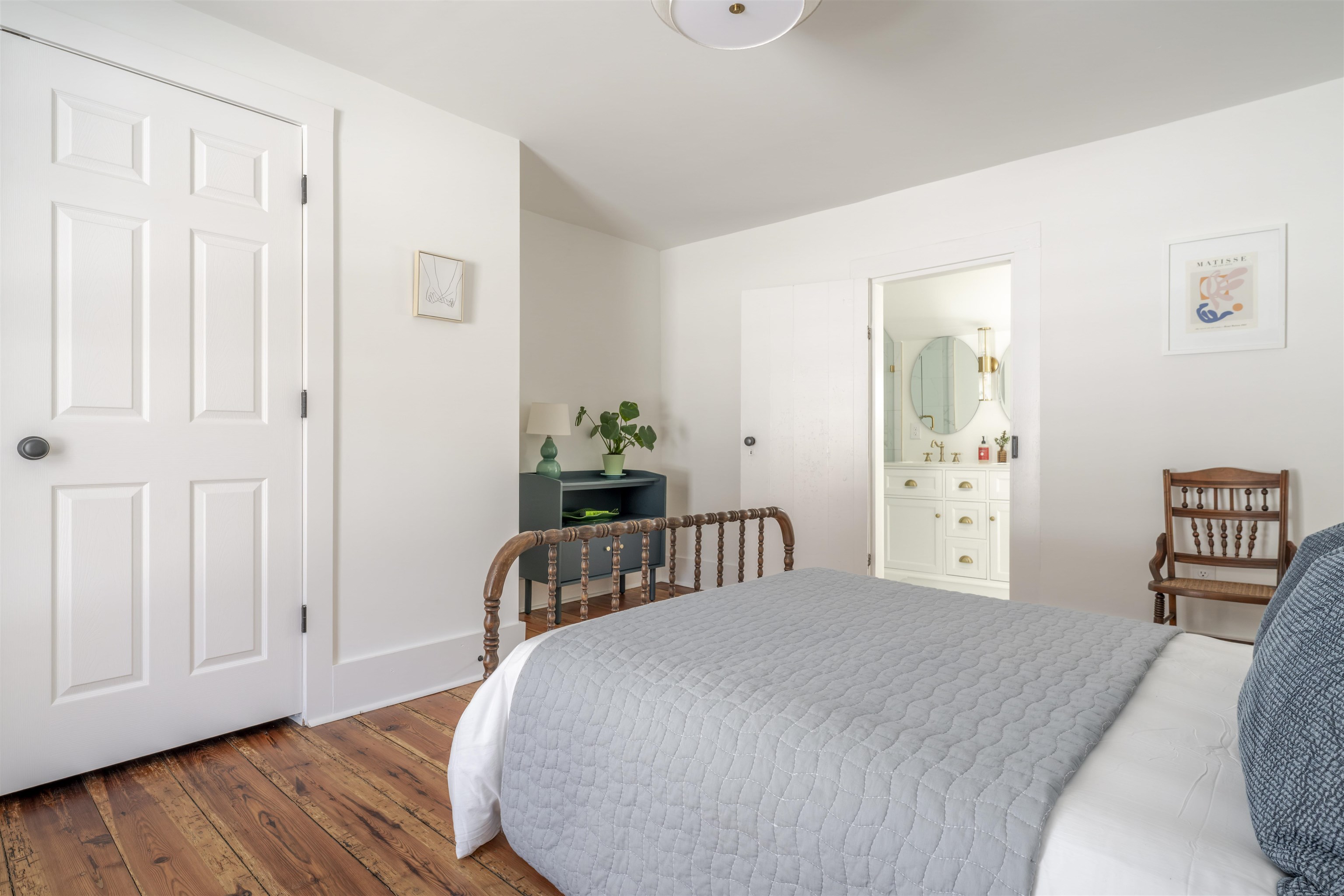 675 Stone Spring Road Harrisonburg, VA 22801 - Photo 20 of 39 a bedroom with a bed and a table