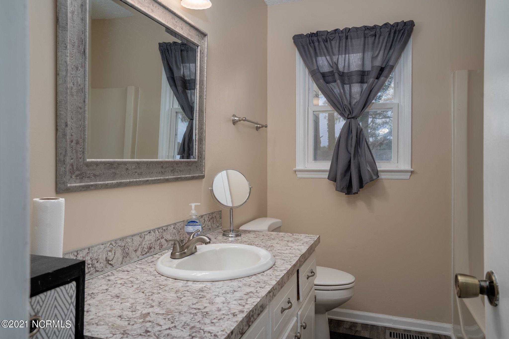 2868 Clemmons School Road Stokes, NC 27884 - Photo 10 of 19 Fresh paint, floors in Full Bath too!