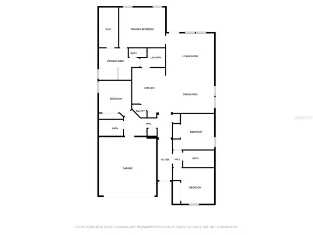 a view of cabinet with a white wall