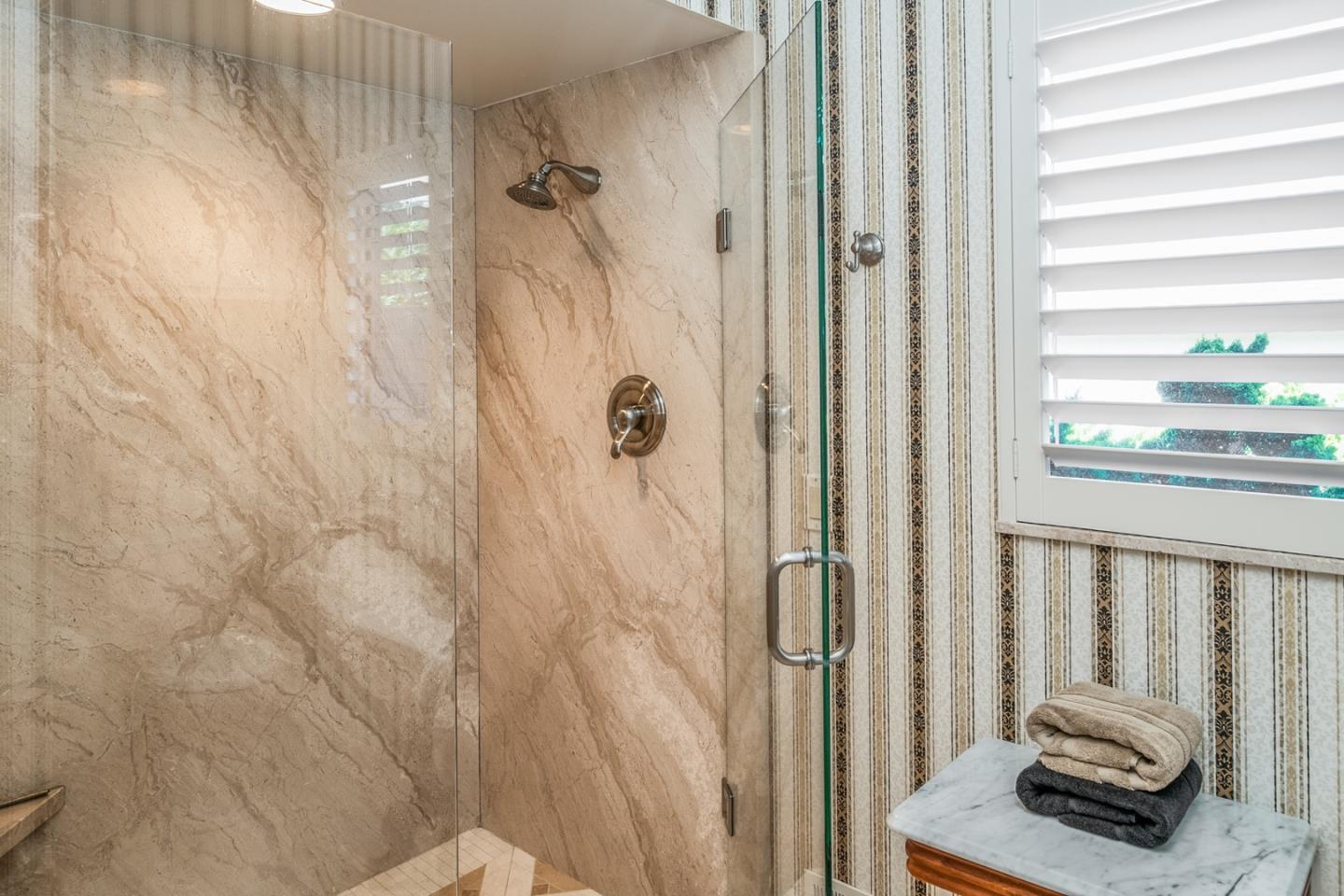 1020 Rodeo Road Pebble Beach, CA 93953 - Photo 35 of 38 a bathroom with a shower