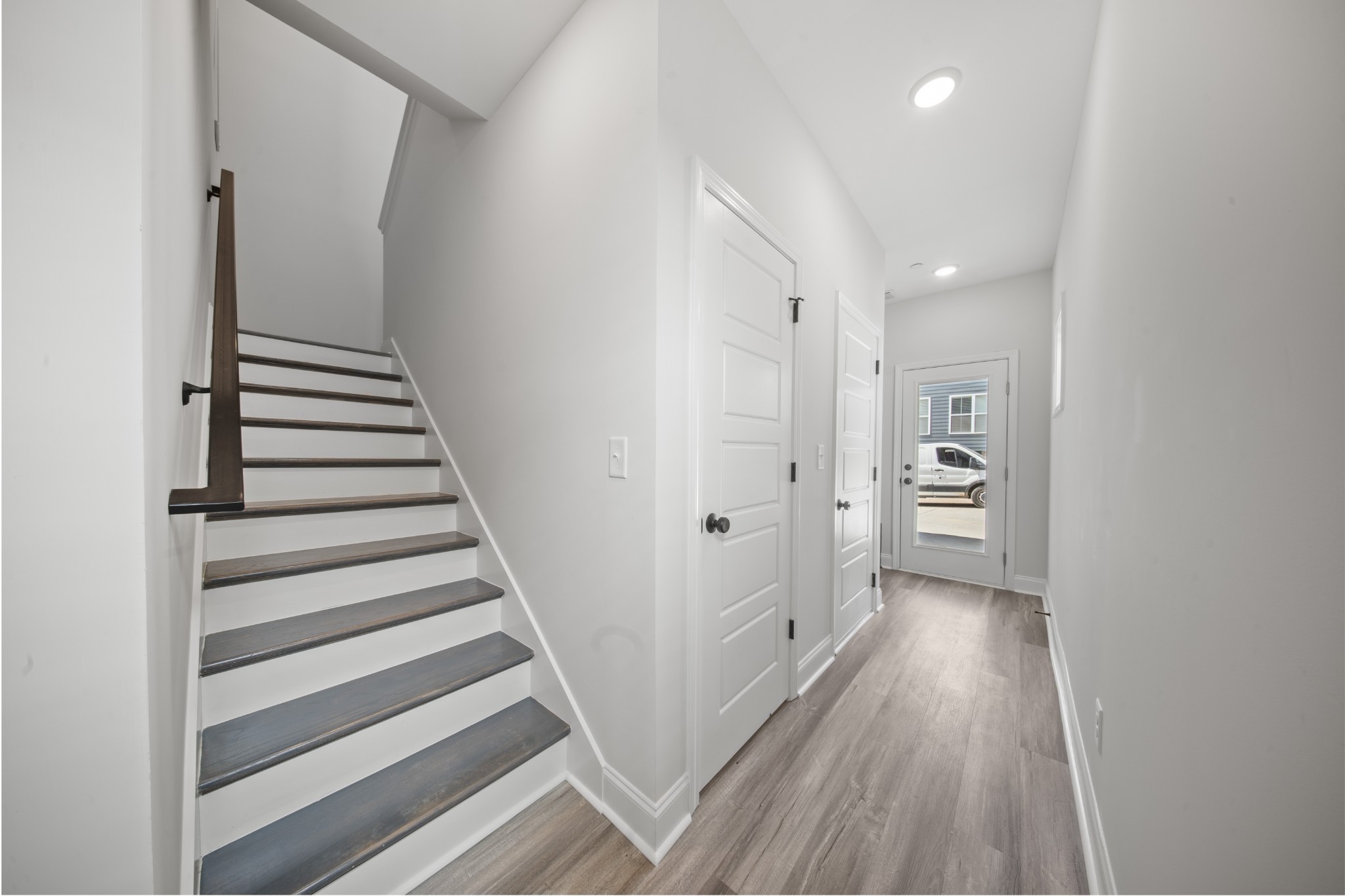 130 Gower Street Pleasant View, TN 37146 - Photo 10 of 30 a view of a hallway with wooden floor and entryway